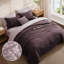 Ensemble d'édredon pour grand lit Monbix - Ensemble de 7 pièces de literie pour grand lit prélavé prune italienne dans un sac, édredon toutes saisons avec draps, taies d'oreiller et taies décoratives-123426344-123426335