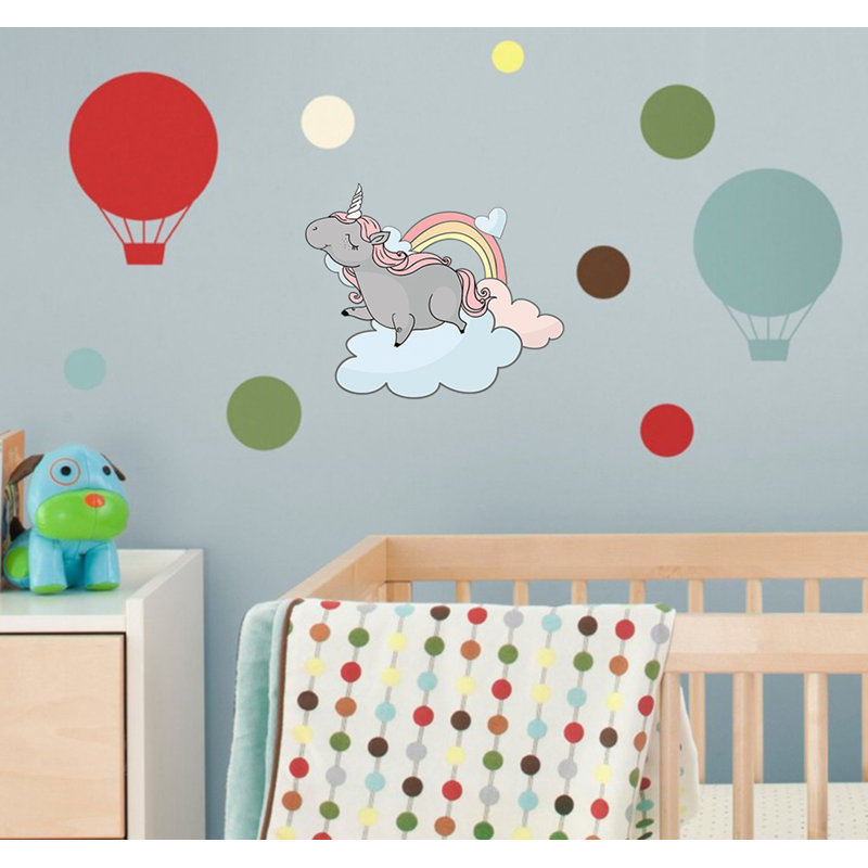 Wall Decal, 10" H x 11" W