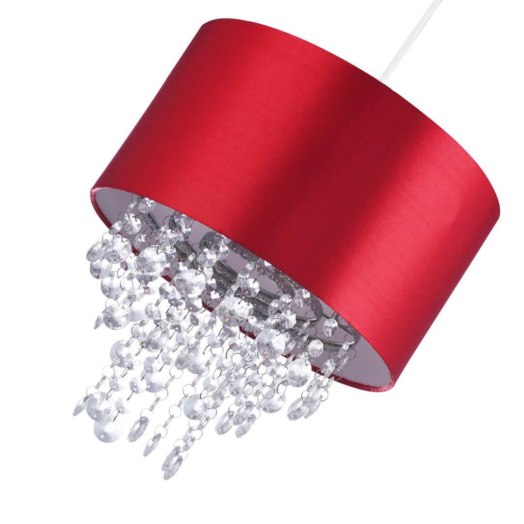 Modern Pendant Light Shade With Transparent Acrylic Droplets By Fairmont Park