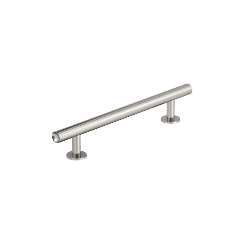 Poignée barre Radius, Nickel poli, 5.0625"