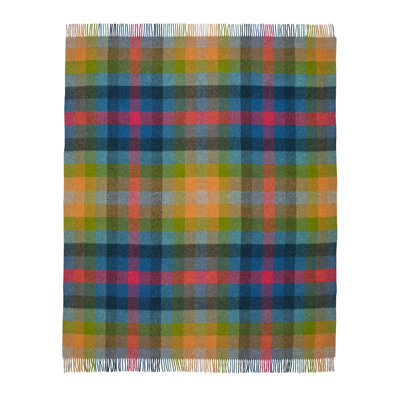 Shetland Wool Throw/Blankets Hand Woven Blanket