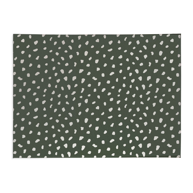 Tapis de cuisine antidérapant Paint Drop, Chimichurri, Rectangulaire 2 pi x 3 pi