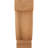 3 1/2"W x 10"D x 10"H Alpine Smooth Corbel, Western Red Cedar-366171885-366171815-366171884