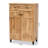 Aadhiran 1-Drawer Shoe Storage Cabinet in Oak Brown Finished Wood, 45.1'' H X 30.6'' W X 15'' D