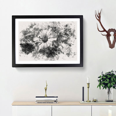 Geranium Flower - Picture Frame Painting Print