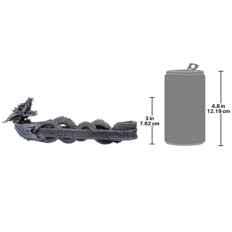 10'' H Resin Tabletop Candlestick