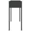 Jardinière en acier galvanisé 39,6 po x 15,9 po x 35,4 po Anthracite Latitude Run®
