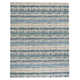 Paint Chip Abstract Hand Wool Indigo/Denim/Beige Area Rug
