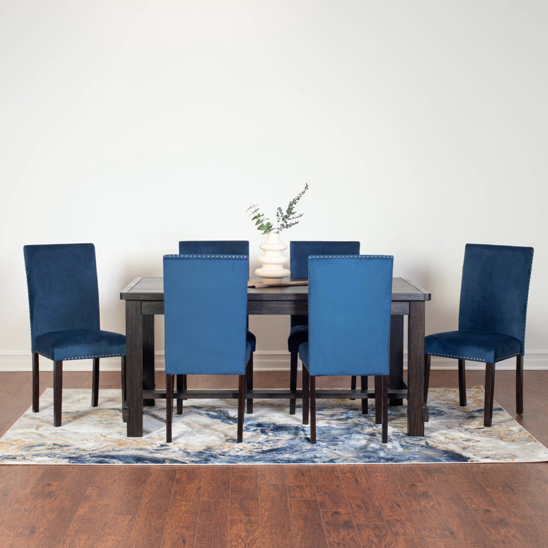 Ensemble repas pour 6 personnes Boppery, Bleu