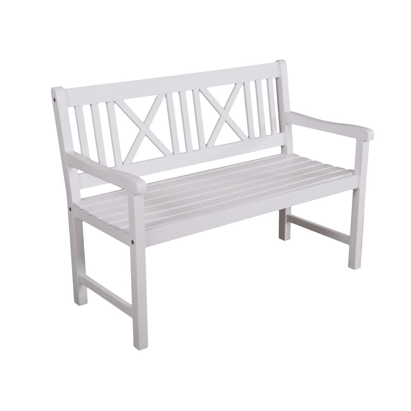 Roseanna Solid Wood Eucalyptus Outdoor Bench