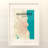 Milwaukee City Map - Unframed Graphic Art-24705800
