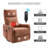 26.37" W Manual Swivel Rocker With Massage Heated-1037994426