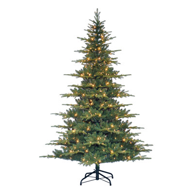 Gille 7' 6"" H Green Realistic Artificial Fir Christmas Tree with 500 Lights -  The Holiday Aisle®, 41E5B9F09B0449989ABD8E55A7D0E39D