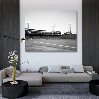 «Latitude Run® Highsmith, Carol», art sur toile tendue: Baseball Park and the Green Monster, Boston