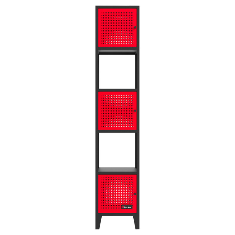 X Rocker Mesh-Tek Tall 5 Cube Unit - Storage Unit