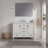 Freestanding Single Basin Bathroom Vanity, With 2 Handle Sets