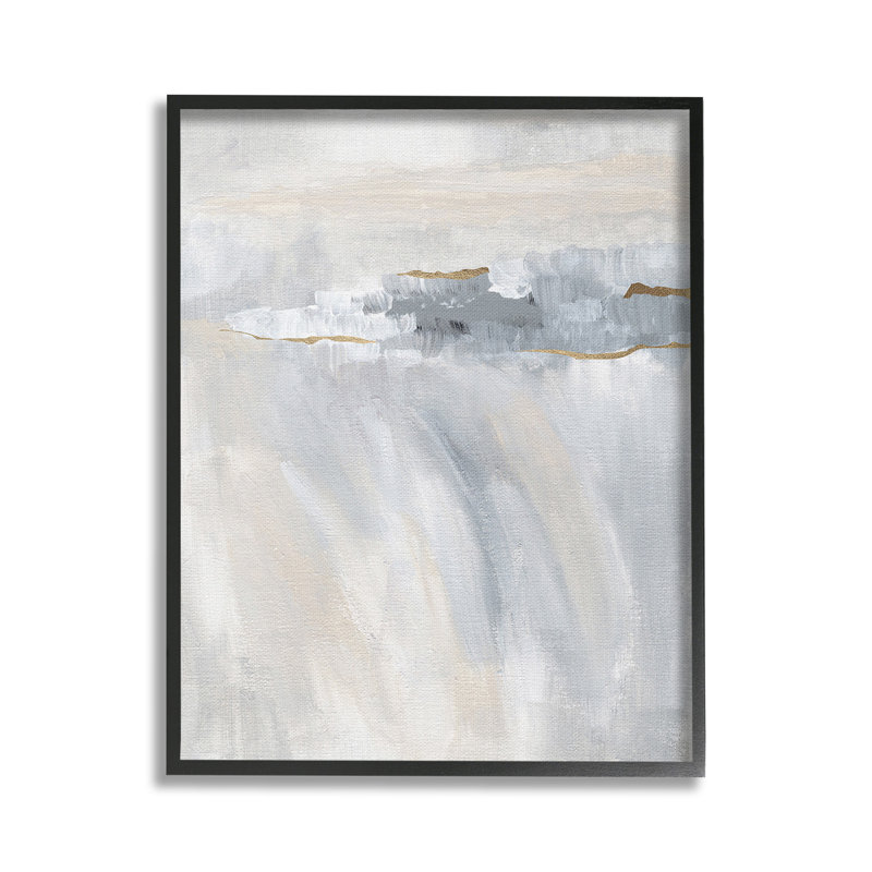 Mouvement abstrait gris, estampe numérique par Nikita Jariwala, Giclée encadrée noir minuit, H 30 po x l 24 po