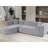 Modern Sectional Furniture, Material, High Density Foam Cushions, Versatile For Home Modular Couch, Chenille Fabric, Removable Back Cushion Covers, Living Spaces-932073950