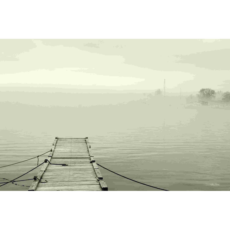 " Foggy Dock " by Lori Deiter, 32" H x 48" W