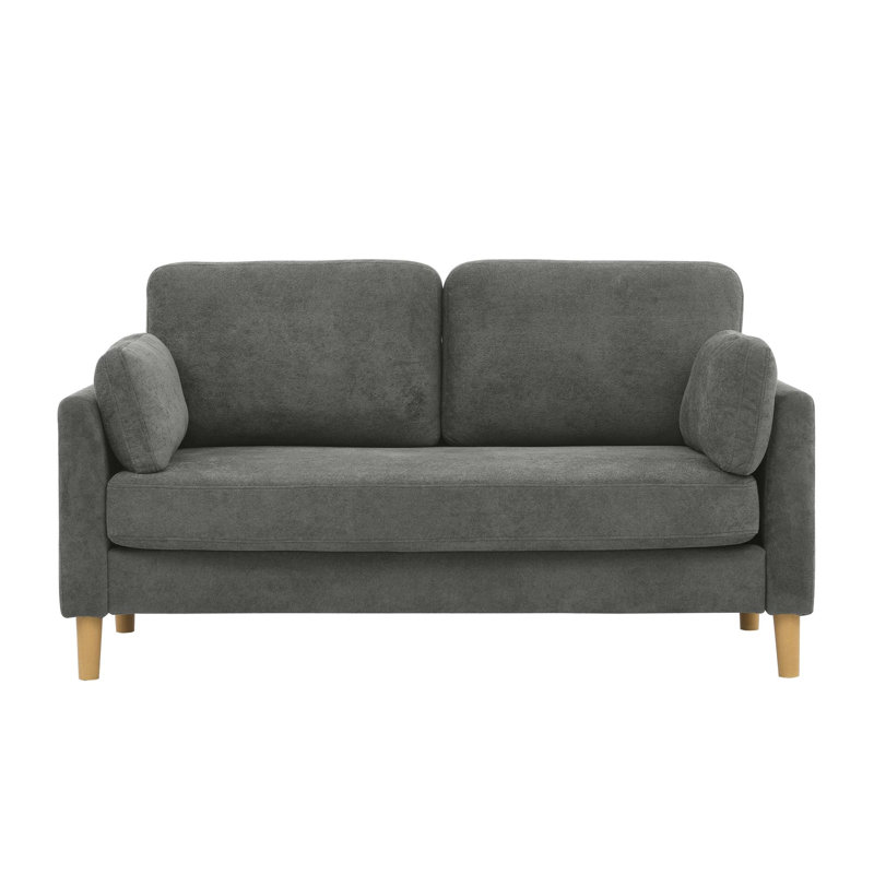 Canapé moderne et minimaliste pour 2 personnes, Gris