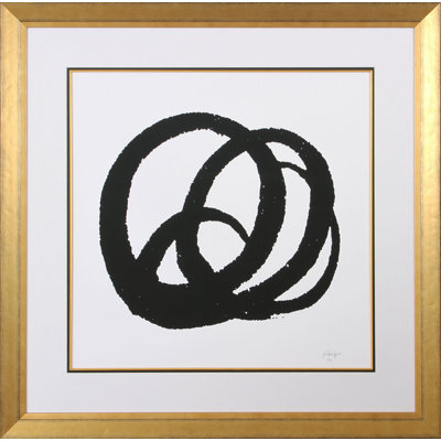 Reproduction d’art sur papier encadrée « Kinetic III » par Harper