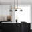 Justyce 3 - Light Kitchen Island Pendant