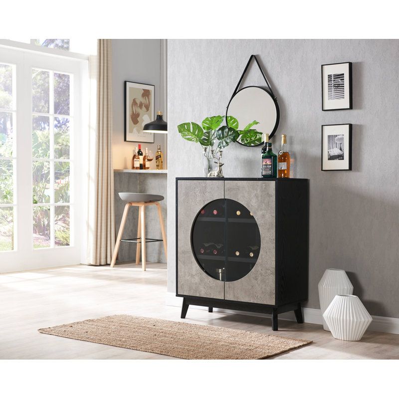 Armoire bar, Noir