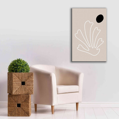 «The Leaf 2» par Design Fabrikken, estampe numérique sur toile