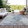 Machine Washable Indoor/Outdoor Cinead ACN1675 Sky Rug