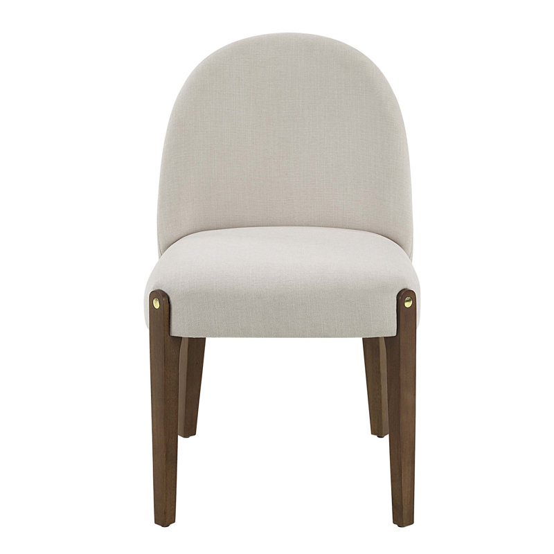 Chaise d'appoint, ensemble de 2, Brun, Beige