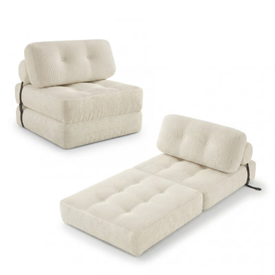 Canapé-lit convertible pliant, canapé-lit pliant, canapé de plancher pour chambre à coucher