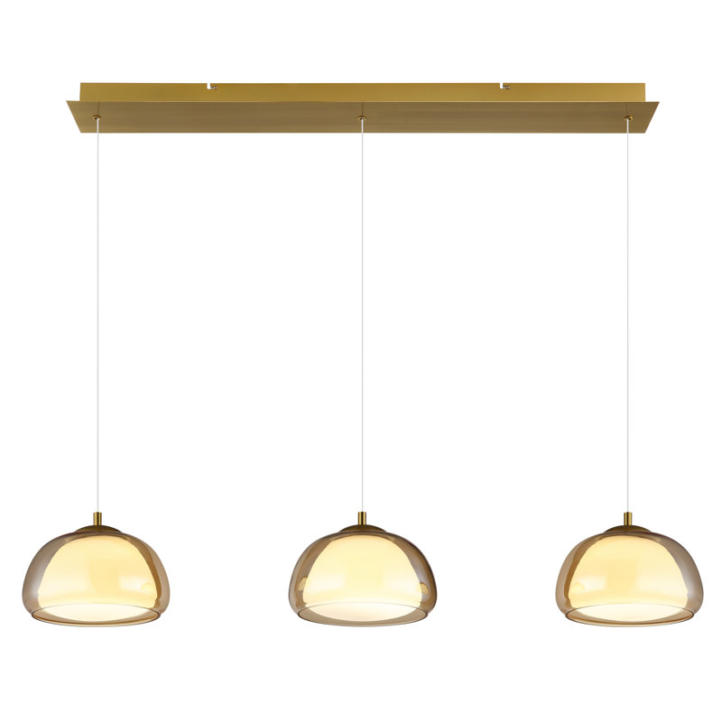 Berengario 1 - Light LED Geometric Pendant, Gold