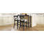 Ensemble de coin-repas en bois de 48 po Farmhouse
