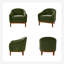 Fauteuil demi-tonneau moderne Amelie-56764843