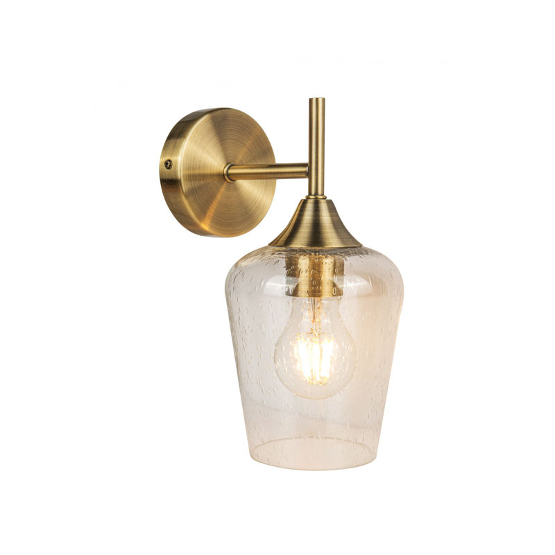 Halli Armed Sconce, Antique Brass