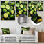 «Green Neon», agrume citron vert, art mural fruits en métal-101155230
