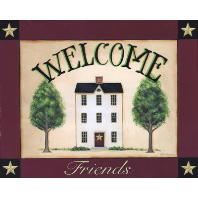 " Welcome Friends " by Pam Britton