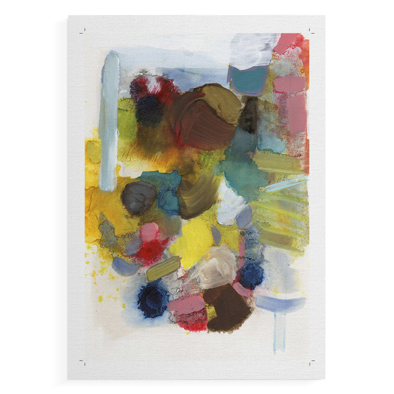 Tout à la fois I - Impression sur toile seulement - NON-CADRE, H 18 po x l 12 po