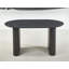 Table extensible polyvalente en bois aggloméré pour la salle à manger, le bureau et le café, avec des pieds en métal stables et un assemblage facile-1080514874