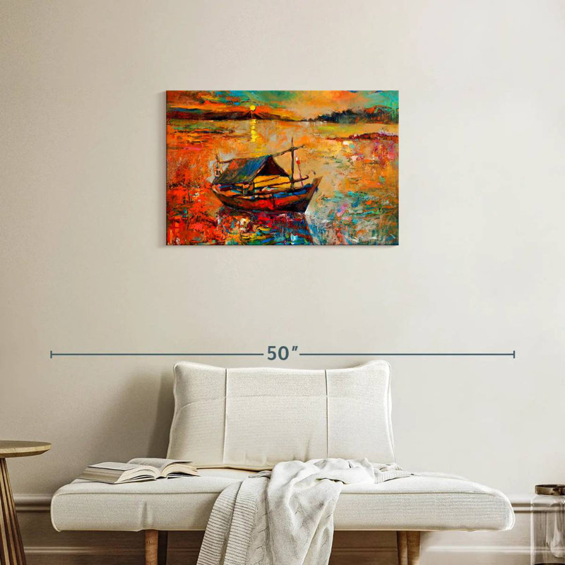 Senne Boat, 20" H x 30" W