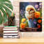 «Chick In The Garden» par Momart, art mural sur toile-1147341404