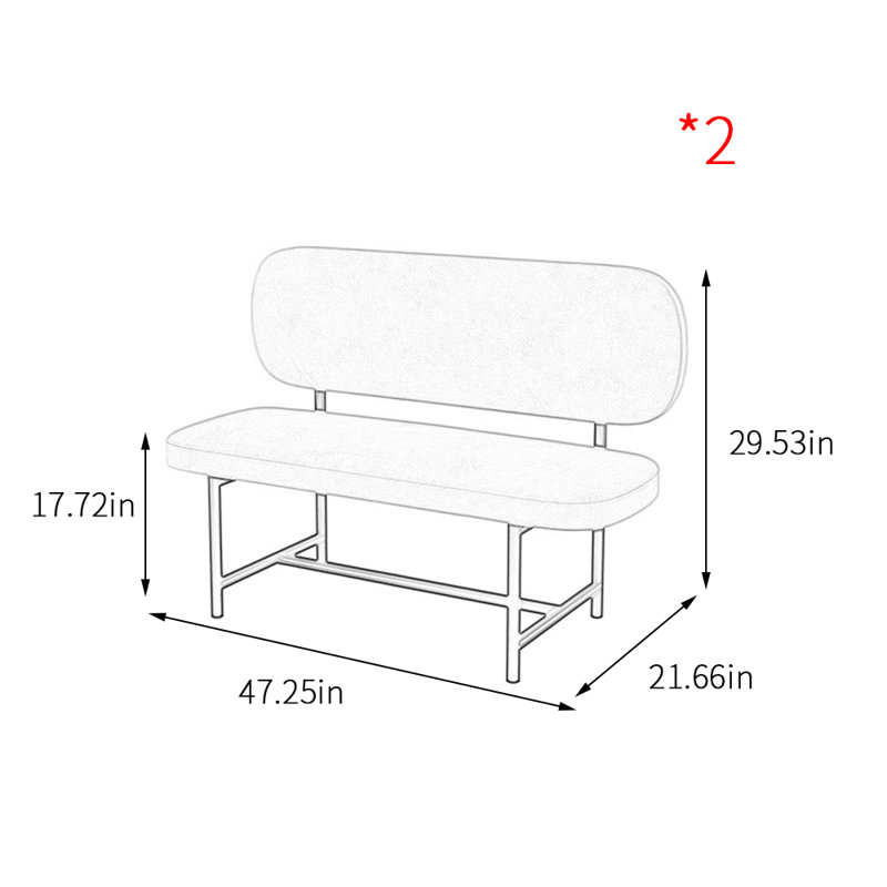 Banc de rangement Simple Atmosphere, Gris