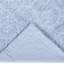 Taie décorative touffetée 100% coton Ashille de la collection Ashton, conception à médaillon, respirante et douce, certifiée OEKO-TEX, lavable à la machine, toutes saisons, 20 po x 36 po, bleu-409766563-436607865