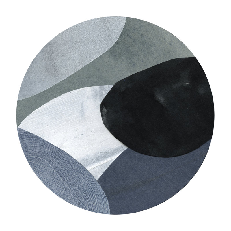 Littoral Composite II by Emma Scarvey - Wrapped Canvas Painting, 122cm H x 122cm W x 3.8cm D