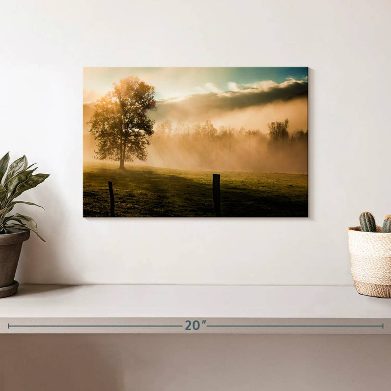 Alvord Mist In Cades Cove, 8" H x 12" W