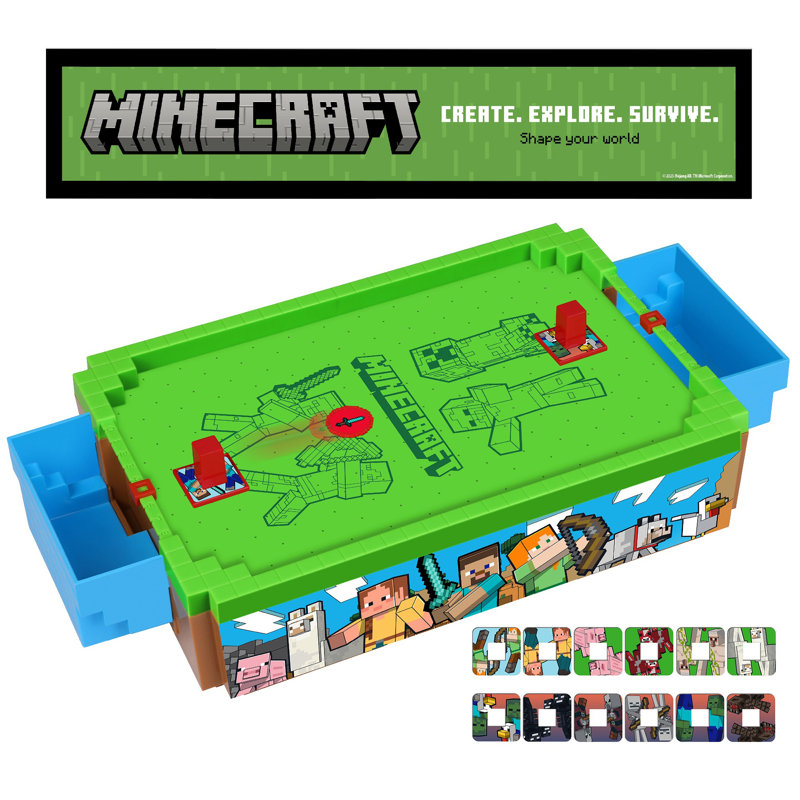 Minecraft Arcade: Mini hockey aérien - Monde