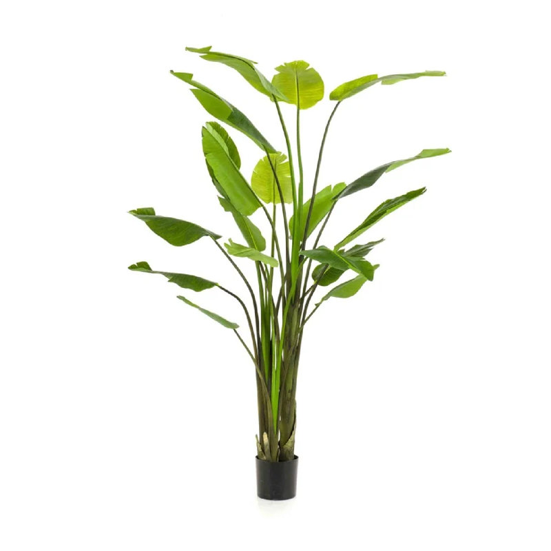 Ensemble de 2 feuilles de bananier artificiel 2 pièces en pot