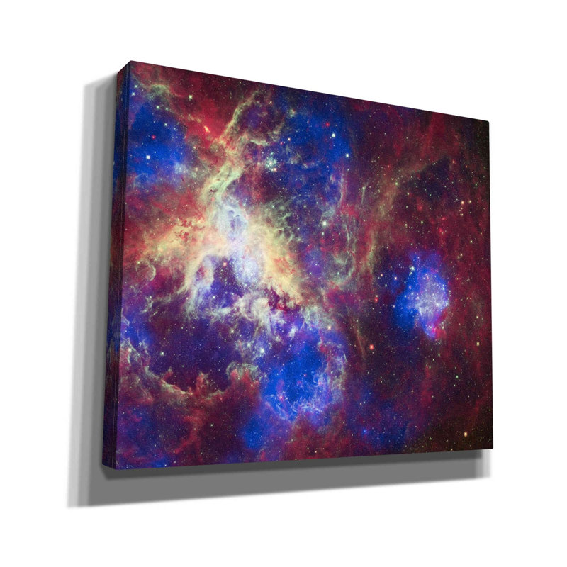 'Tarantula Nebula,' Canvas Wall Art, 26" H x 30" W x 0.75" D