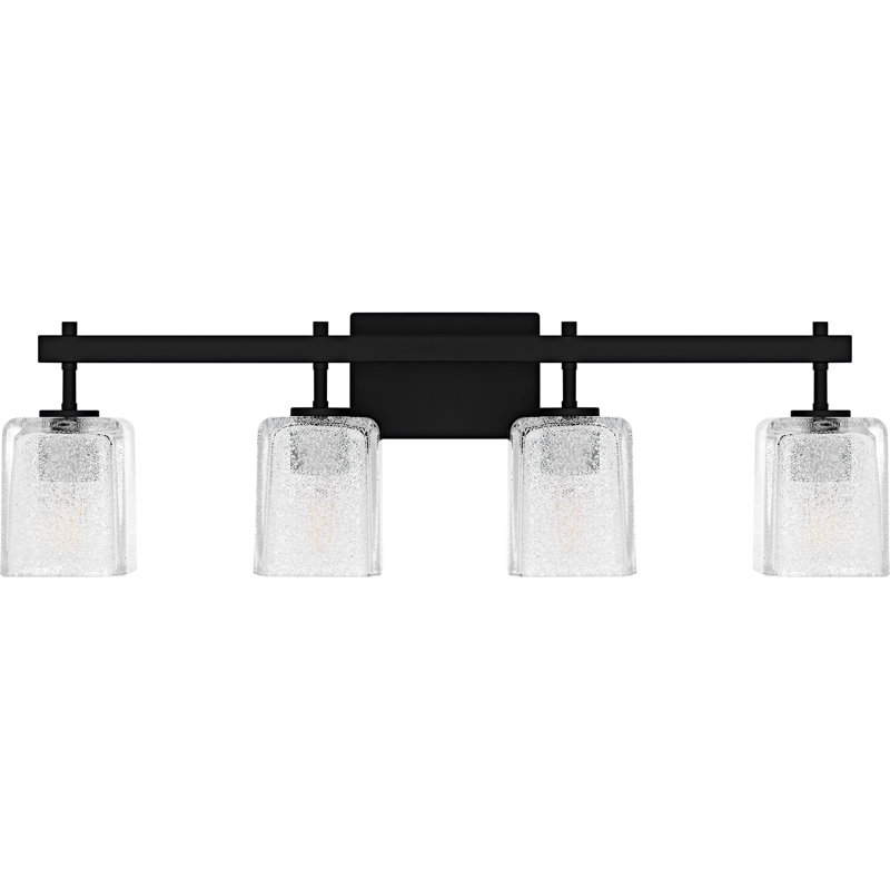 Allisen 4-Light  Bath Light, Matte Black