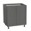 Armoire ouverte standard en panneau de particules H 34,5 po prête à assembler